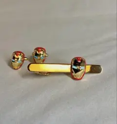 アイアンマン カフス　タイピン　マーベル　アベンジャーズ　3点　匿名　追跡あり