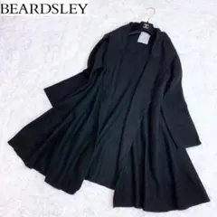 BEARDSLEYビアズリー ブラックロングカーディガン レディース