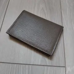 【新品未使用】ラルコバレーノ名刺入れ YELLOW*GRAY