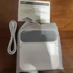 ワイヤレス充電器アラームロック　 inNEXT ホワイト