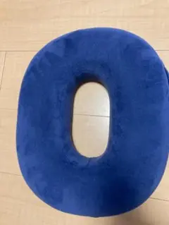 青い円座クッション