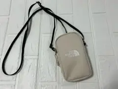 NEW ノースフェイス　ミニショルダーバック クリーム