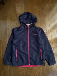 Columbia ドット柄 マウンテンパーカー