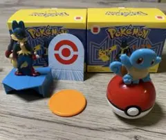 【送料込未使用】ポケモン ルカリオ ゼニガメ　マクドナルドハッピーセット