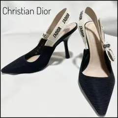 DiorディオールJ'ADIOR スリングバックパンプス 22.5 35ハーフ