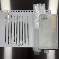 HARP 金属加工 彫金 スパチュラ 9本セット
