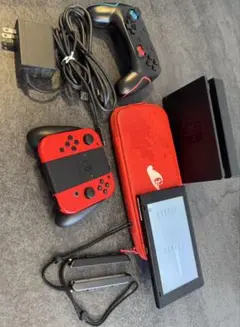 Nintendo Switch レッド/ブラック 本体 + プロコントローラー