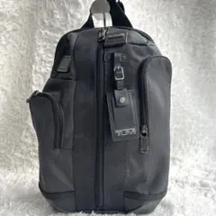 極美品◎TUMI トゥミ Higgins ヒギンズ ボディバッグ グレー