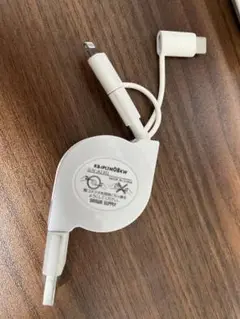 MFI認証有 3in1 Lightningケーブル 0.8m　サンワサプライ