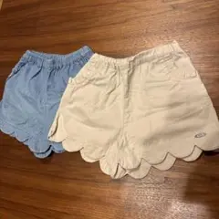 プティマイン　ハーフパンツ　2点セット　半ズボン
