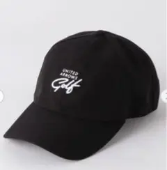 UNITED ARROWS 新品 タグ付 ゴルフ ブラック 黒 メッシュ
