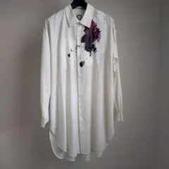 0658 ゼロロクゴーハチ オーバーシルエット グラフィックロングシャツ