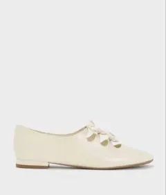 CHARLES & KEITH Dorri トリプルボウバレエフラットシューズ