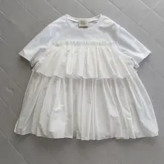 現行✨美品✨ユナイテッドアローズ ビスチェデザインカットソートップス ドッキング