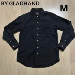 BY GLADHAND ブラック ボタンダウンシャツ M