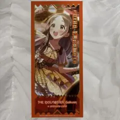 学園アイドルマスター箔押しチケットカード　倉本千奈