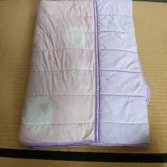 夏用　冷感素材　掛布団　ピンク×パープル