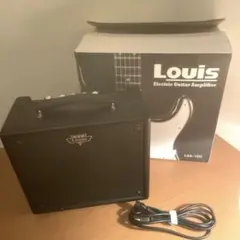 【美品】箱入りシールド付　 LOUIS ルイス　ベースアンプ LGA-15II 機能性・高級感がアップした練習用アンプ Louis 『LGA-15Ⅱ