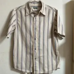 最終SALE Paul Smith ストライプ 半袖シャツ M