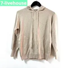 ⭐️着回し抜群⭐️ 【7-livehouse】レディース フード付きパーカー長袖