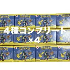 マクドナルド　ハッピーセット　ポケモン　おもちゃ　4種×4 16個　コンプリート