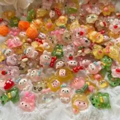 プラパーツ　かわいい　デコパーツ　キャラクター　ネイルパーツ　新品