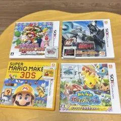 3DSゲーム、みんなのポケモンスクランブル、マリオメーカー、パズドラ、超戦闘中