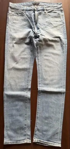 【美品】ユニクロ　スリムフィットジーンズ　メンズ　35インチ　88㎝