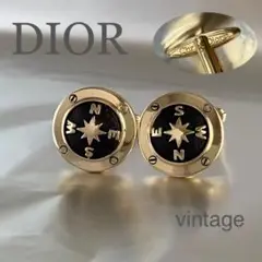 ☆ レア ☆ Christian Dior ディオール ☆ 羅針盤 カフス