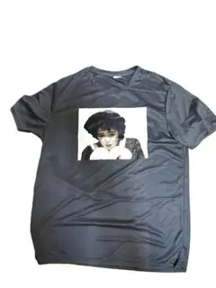 映画　さびしんぼう　富田靖子 プリント Tシャツ L ブラック　1品もの