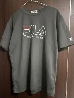 【美品】FILA ネイビーTシャツ LL