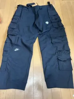 関税・送料込 Nike x PEACEMINUSONE G-Dragon カーゴパンツ Nike x Peaceminusone G-Dragon Wide Pants Black DR0095-010