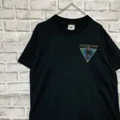 USA製90sヴィンテージTシャツ！シングルステッチ　ブラック半袖古着M26