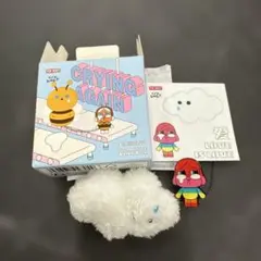 POP MART cry baby 雲型ぬいぐるみとキーホルダーセット