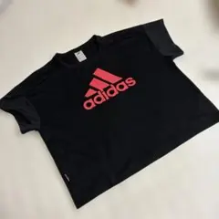 adidas climalite Tシャツ ブラック/レッド