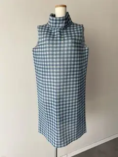 フィービー期CELINE ギンガムチェック ワンピース 新品タグ付き