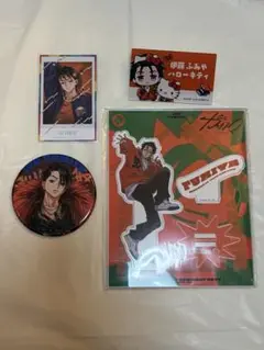 カリスマ 伊藤ふみや アクスタ 缶バッジ チェキ サンリオ
