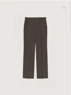 LIGHT WOOL MAX GABARDINE TWO-TUCK SLACKS