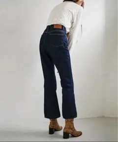 クラネ DENIM BELL BOTTOM PANTSフレアデニムパンツ M