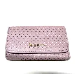 新品ポールスミス Paul Smith 4連キーケース パステルパー牛革