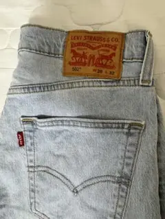 levi's デニム ストレート502 cool w28 l32
