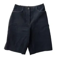 LANVIN SPORT ランバンスポール ハーフパンツ コーデュロイ ブラック