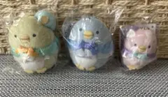 すみっコぐらし　ぺんぎんラグーン　ぶらさげぬいぐるみ　3種セット