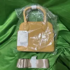 B.FLELDイエロー ハンドバッグ F23400 新品