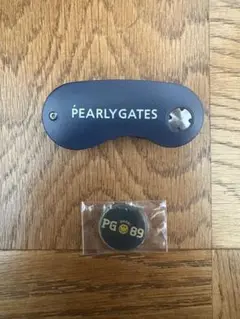 PEARLYGATES パーリーゲイツ　グリーンフォーク　マーカー１個　ネイビー