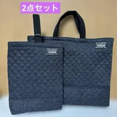 No.975 レッスンバック&上履き袋　2点セット