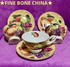 FINE BONE CHINA カップ＆ソーサー