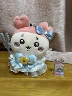 超まじかるちいかわ マジカルチャージマスコット 古本屋 カニちゃん　アクスタ
