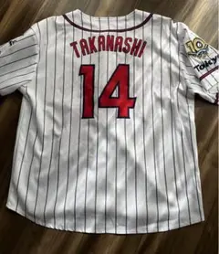 東京ヤクルトスワローズ クルーユニフォーム 高梨裕稔 14仕様