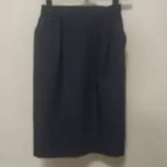 事務服 FOLK タイトスカート 紺 ７号就活 営業 事務 新品 未使用 美品